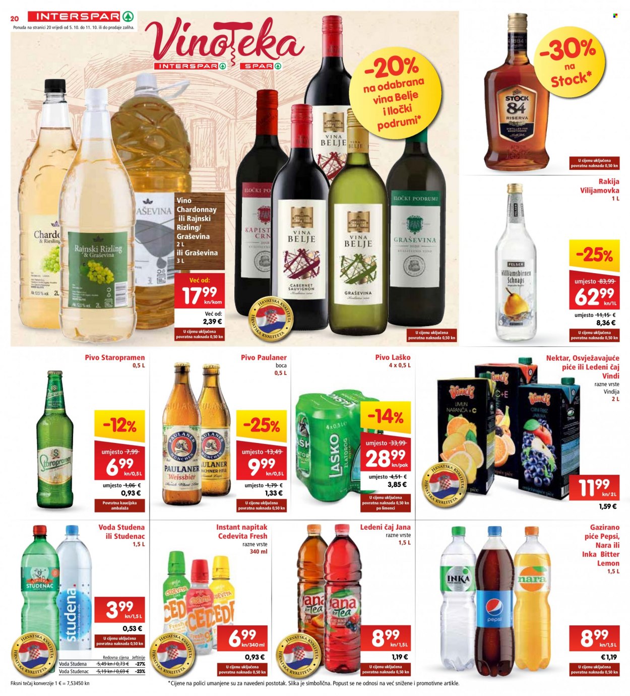 INTERSPAR katalog - 05.10.2022. - 11.10.2022. Stranica 20