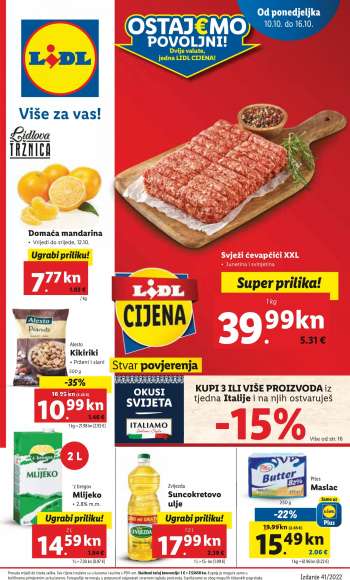 Lidl katalog - 10.10.2022. - 16.10.2022.