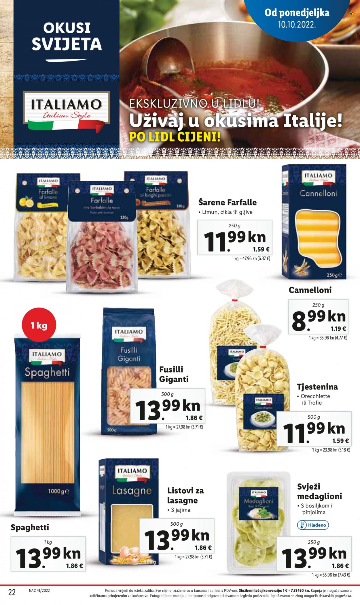 Lidl katalog - 10.10.2022. - 16.10.2022. Stranica 22
