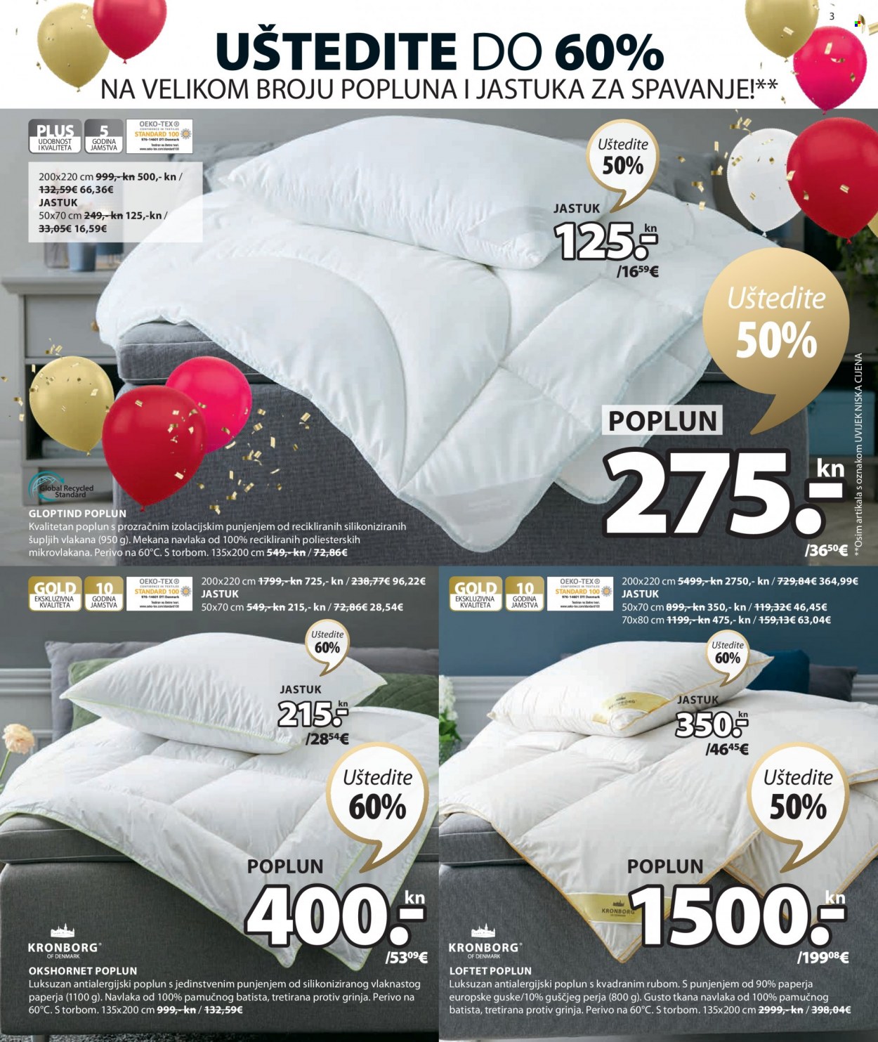 JYSK katalog - 06.10.2022. - 19.10.2022. Stranica 3