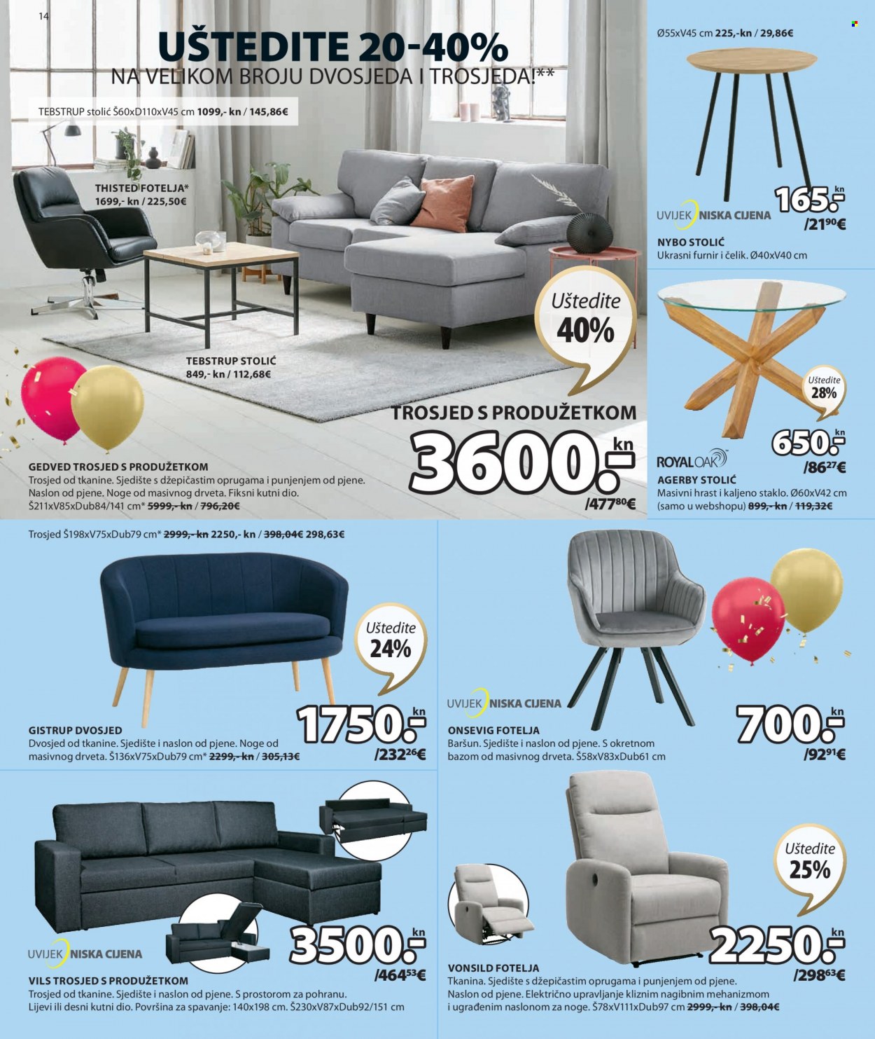 JYSK katalog - 06.10.2022. - 19.10.2022. Stranica 14