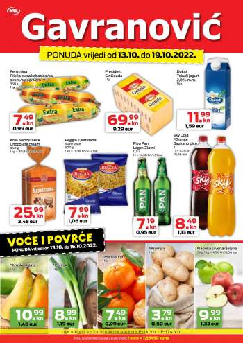 Gavranović katalog - 13.10.2022. - 19.10.2022.