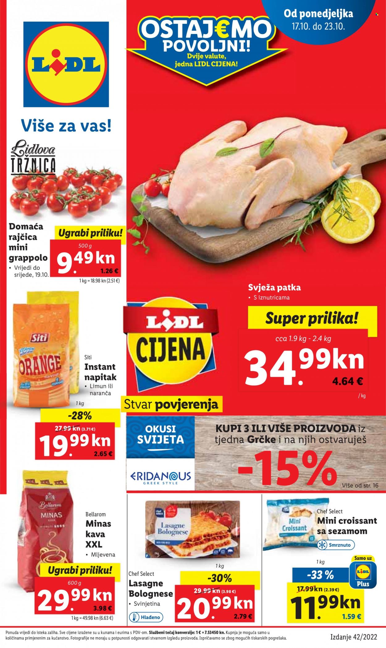 Lidl katalog - 17.10.2022. - 23.10.2022. Stranica 1