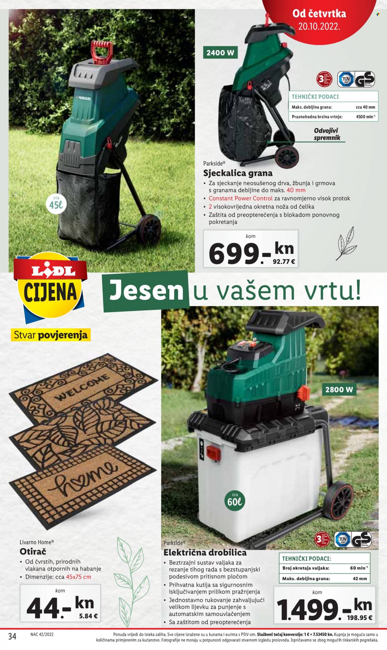 Lidl katalog - 17.10.2022. - 23.10.2022. Stranica 34