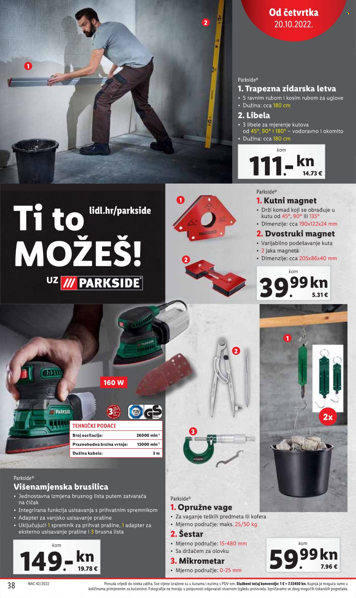 Lidl katalog - 17.10.2022. - 23.10.2022. Stranica 38