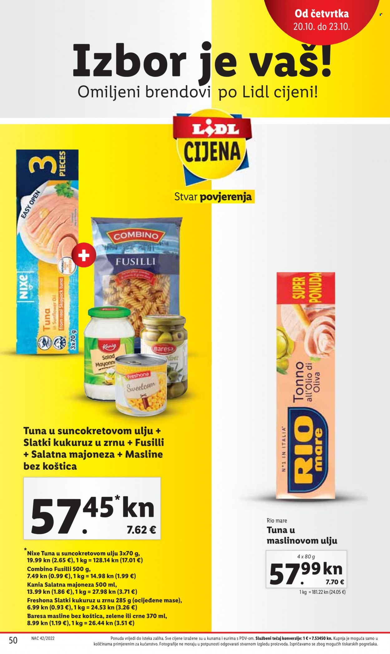 Lidl katalog - 17.10.2022. - 23.10.2022. Stranica 50