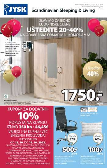 JYSK katalog - 13.10.2022. - 19.10.2022.