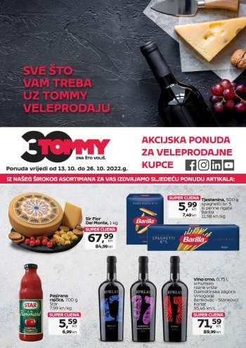Tommy katalog - 13.10.2022. - 26.10.2022.