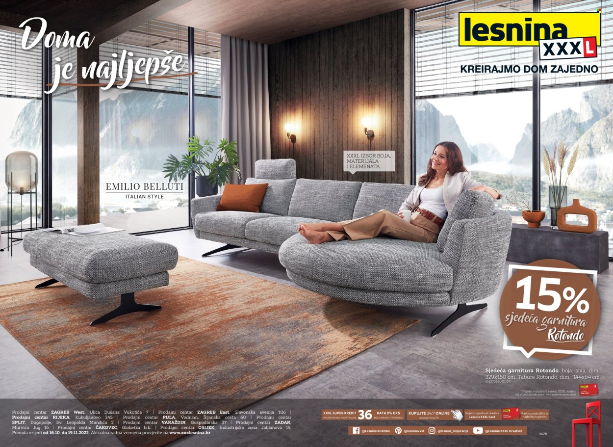 Lesnina katalog - 16.10.2022. - 19.11.2022. Stranica 1