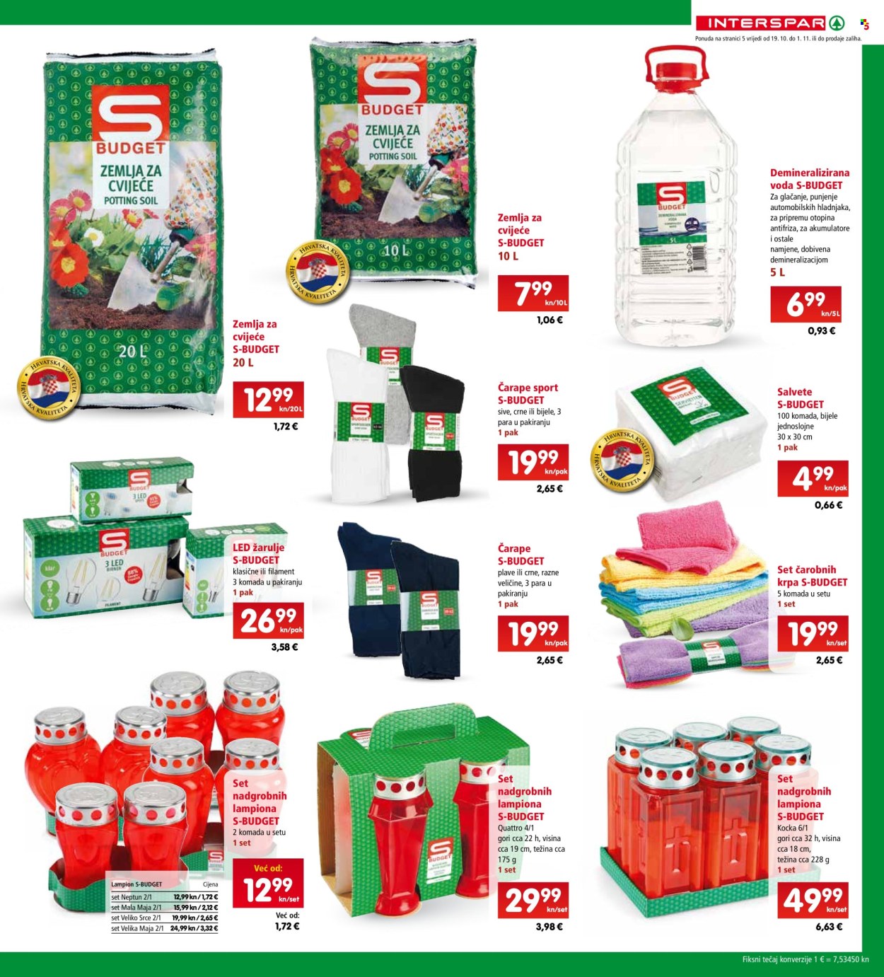 INTERSPAR katalog - 19.10.2022. - 25.10.2022. Stranica 5