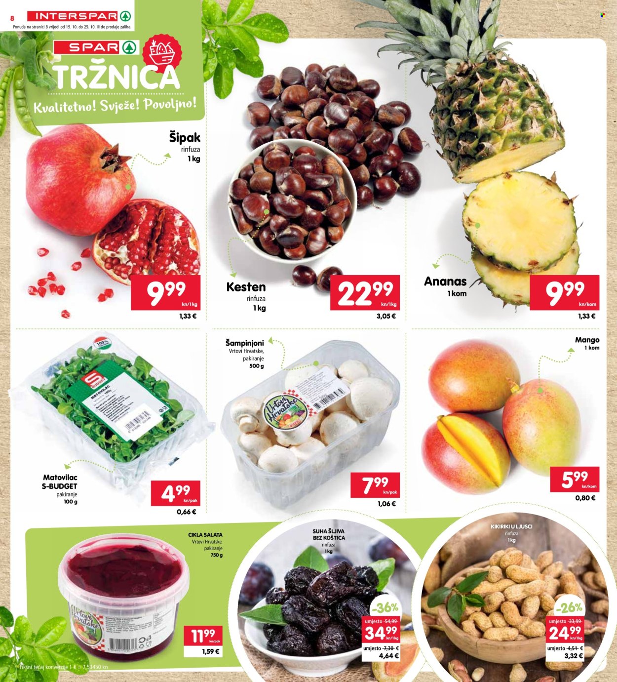 INTERSPAR katalog - 19.10.2022. - 25.10.2022. Stranica 8