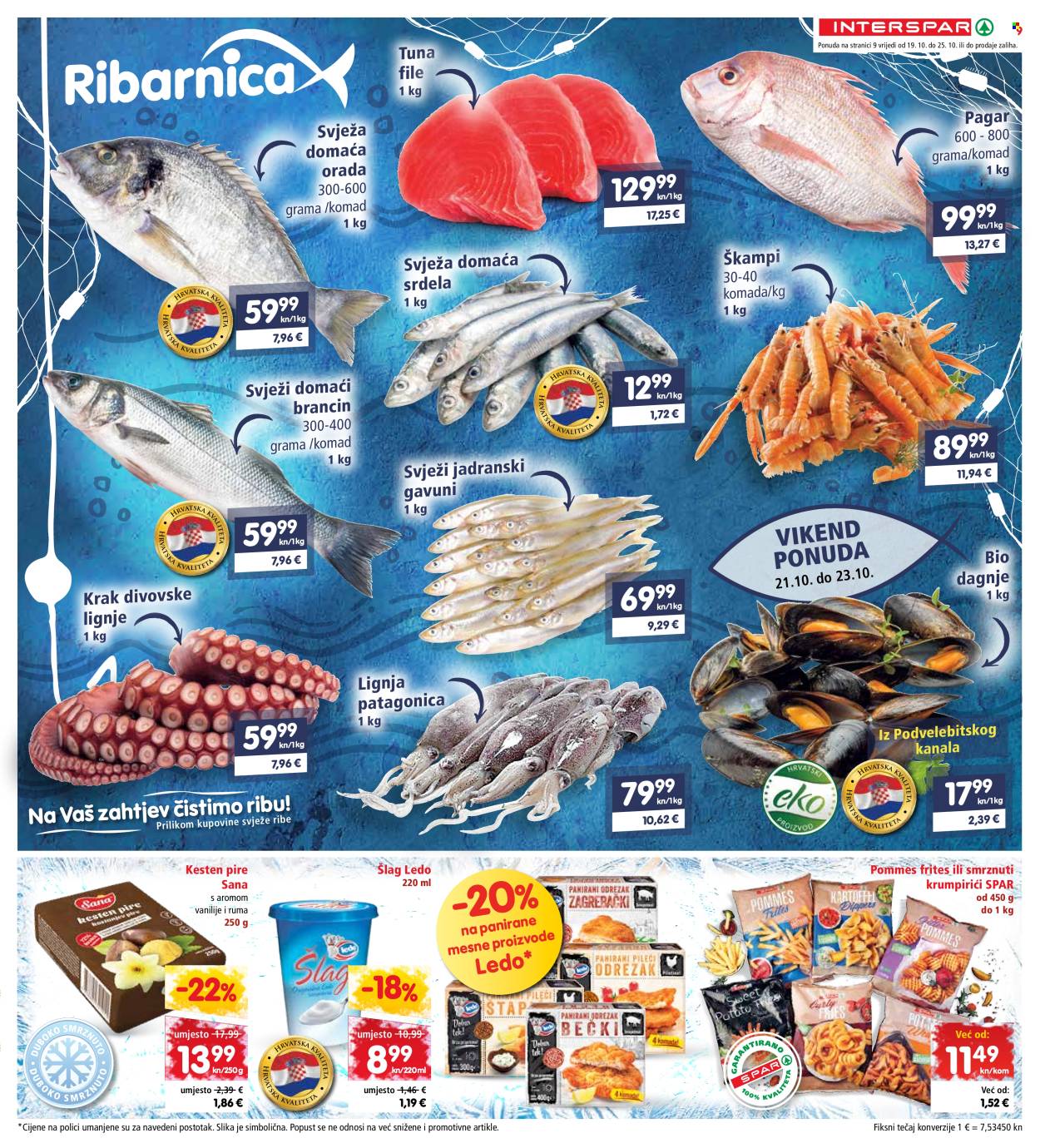 INTERSPAR katalog - 19.10.2022. - 25.10.2022. Stranica 9