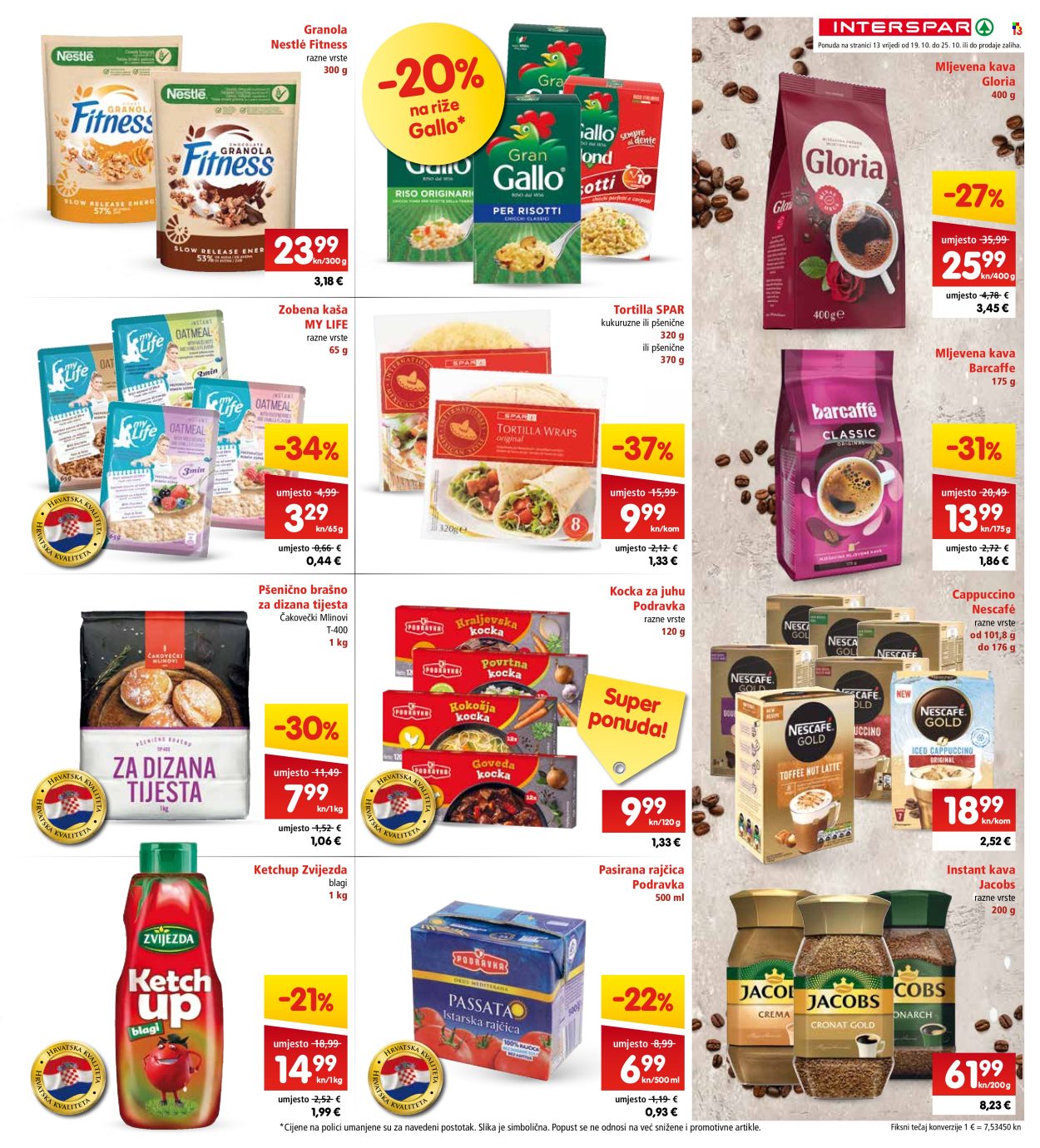 INTERSPAR katalog - 19.10.2022. - 25.10.2022. Stranica 13