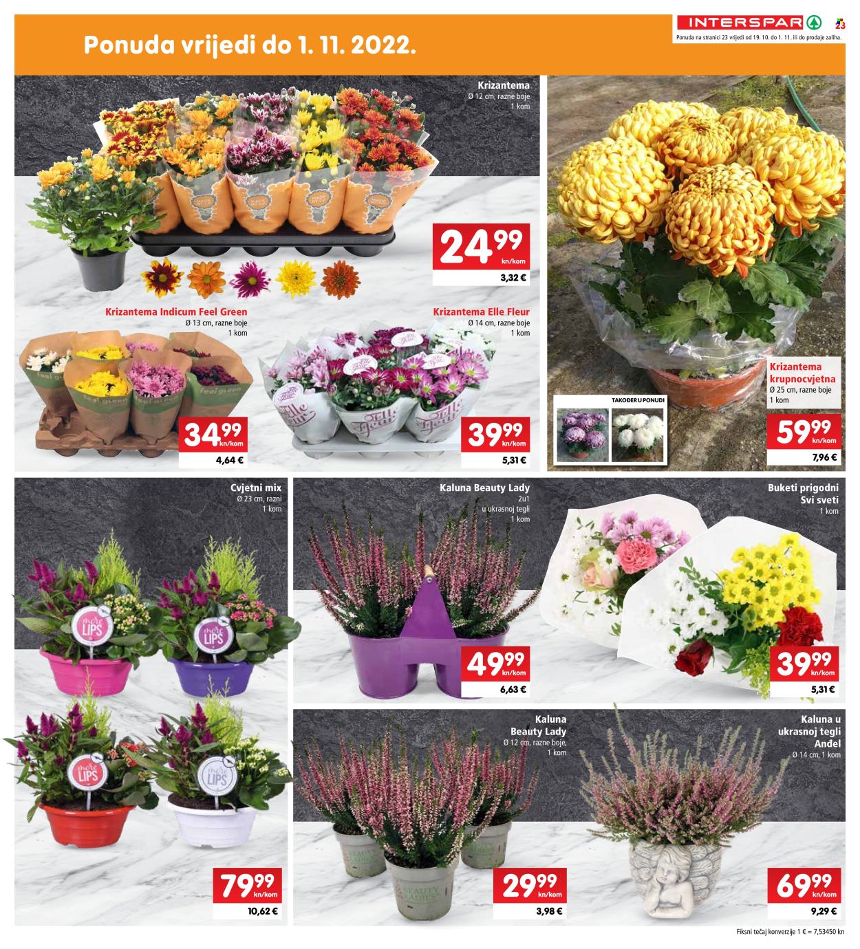 INTERSPAR katalog - 19.10.2022. - 25.10.2022. Stranica 23