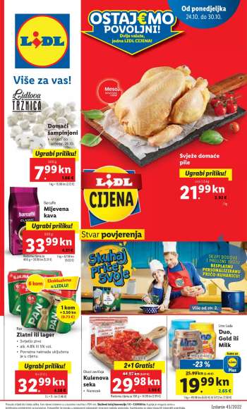 Lidl katalog - 24.10.2022. - 30.10.2022.