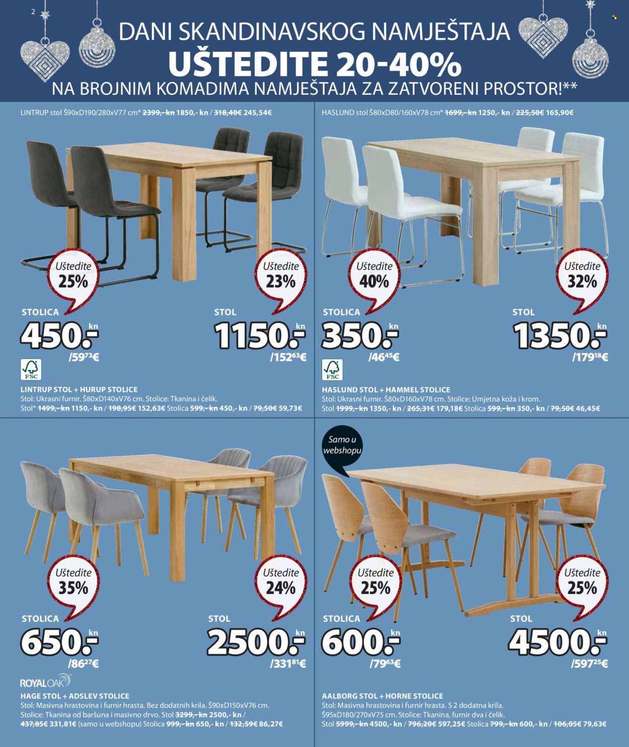 JYSK katalog - 20.10.2022. - 27.11.2022. Stranica 2