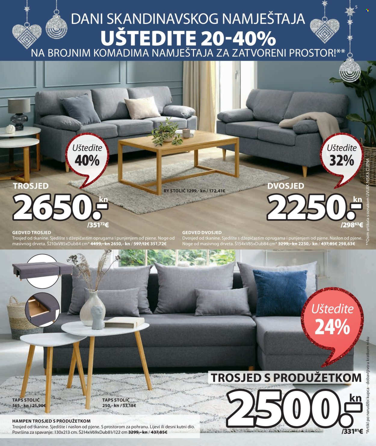 JYSK katalog - 20.10.2022. - 27.11.2022. Stranica 5
