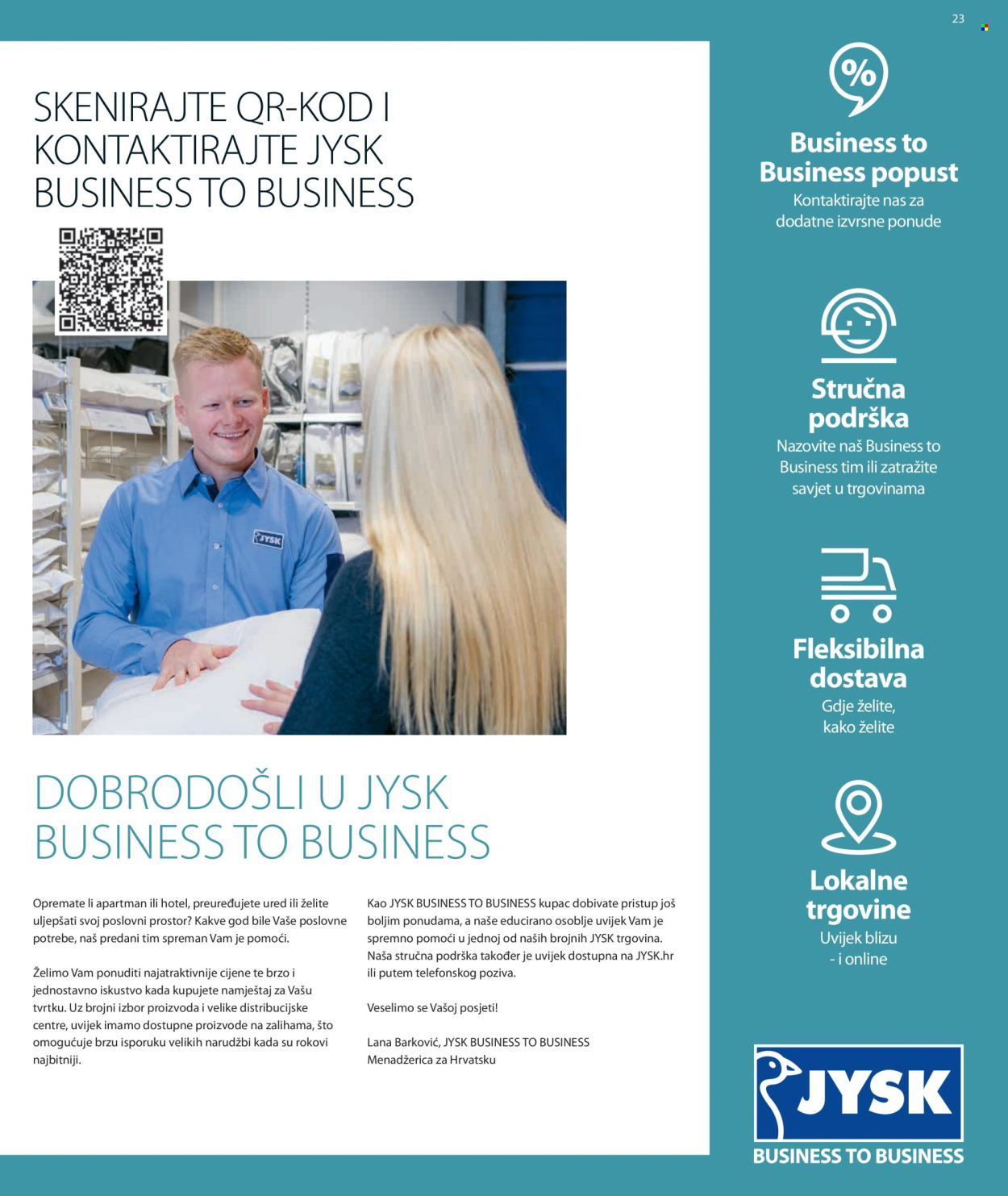 JYSK katalog - 20.10.2022. - 27.11.2022. Stranica 23