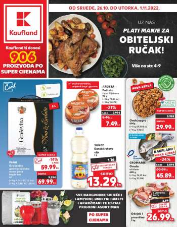 Kaufland katalog - 26.10.2022. - 01.11.2022.