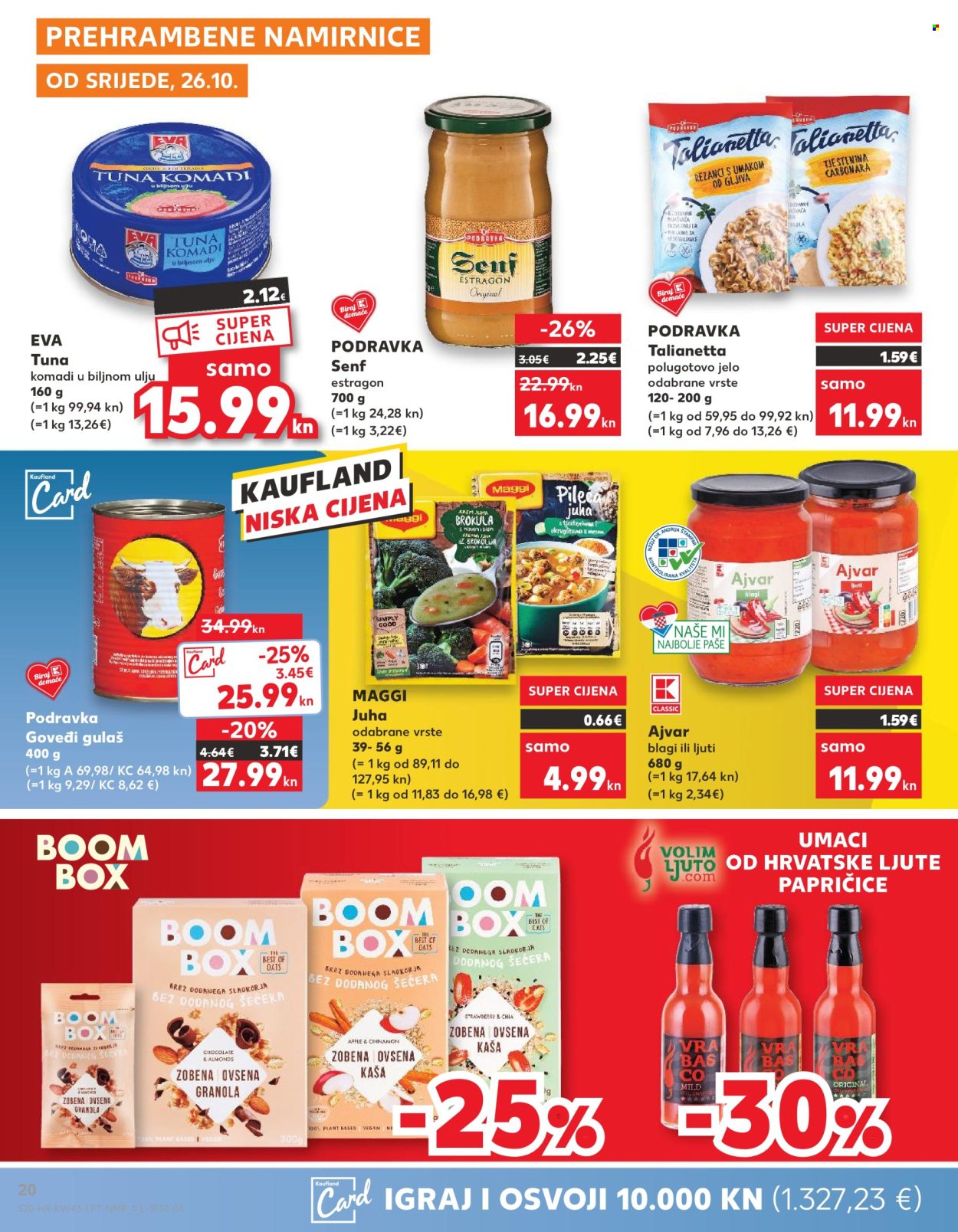 Kaufland katalog - 26.10.2022. - 01.11.2022. Stranica 20