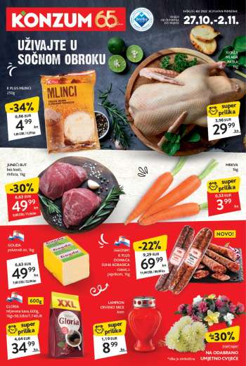 Konzum katalog - 27.10.2022. - 02.11.2022.
