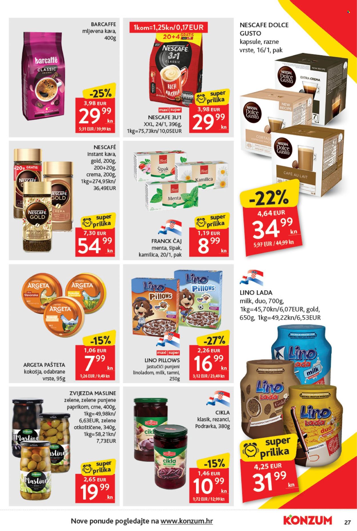 Konzum katalog - 27.10.2022. - 02.11.2022. Stranica 27