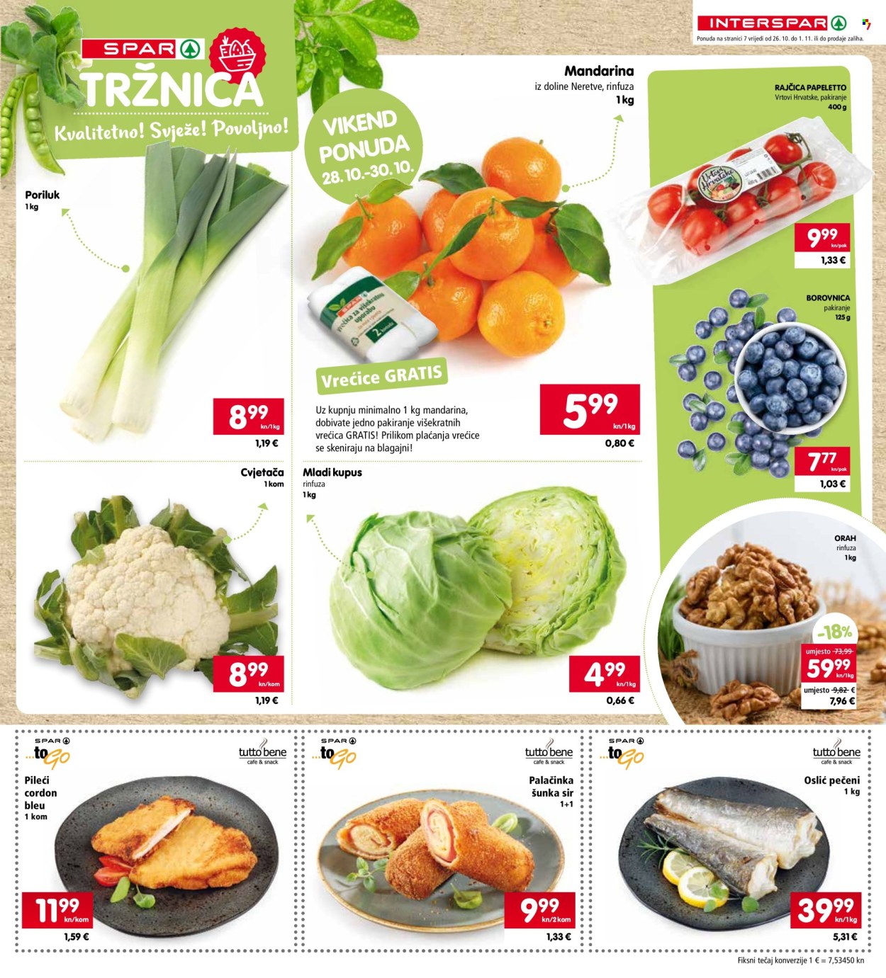 INTERSPAR katalog - 26.10.2022. - 01.11.2022. Stranica 7