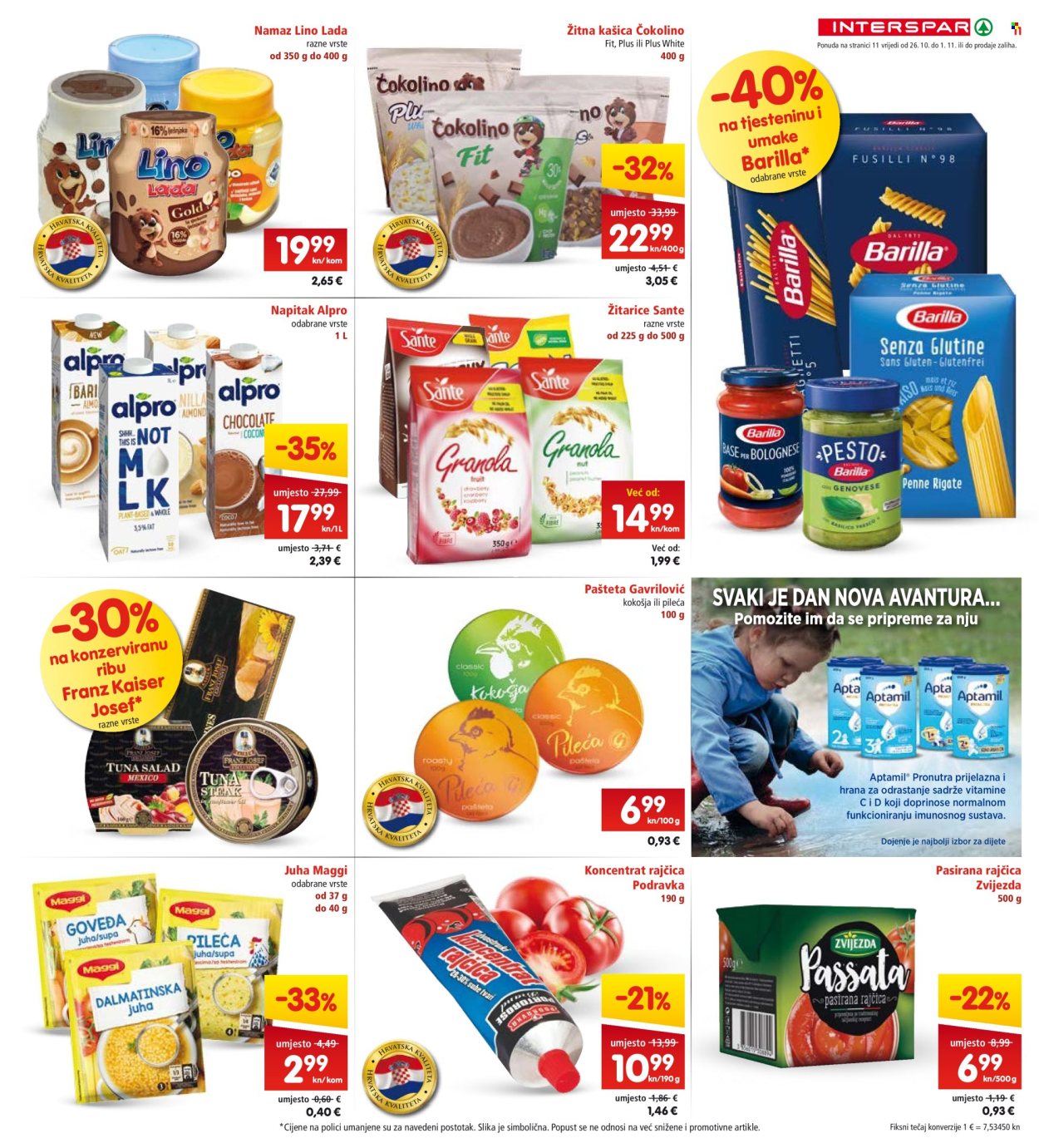 INTERSPAR katalog - 26.10.2022. - 01.11.2022. Stranica 11