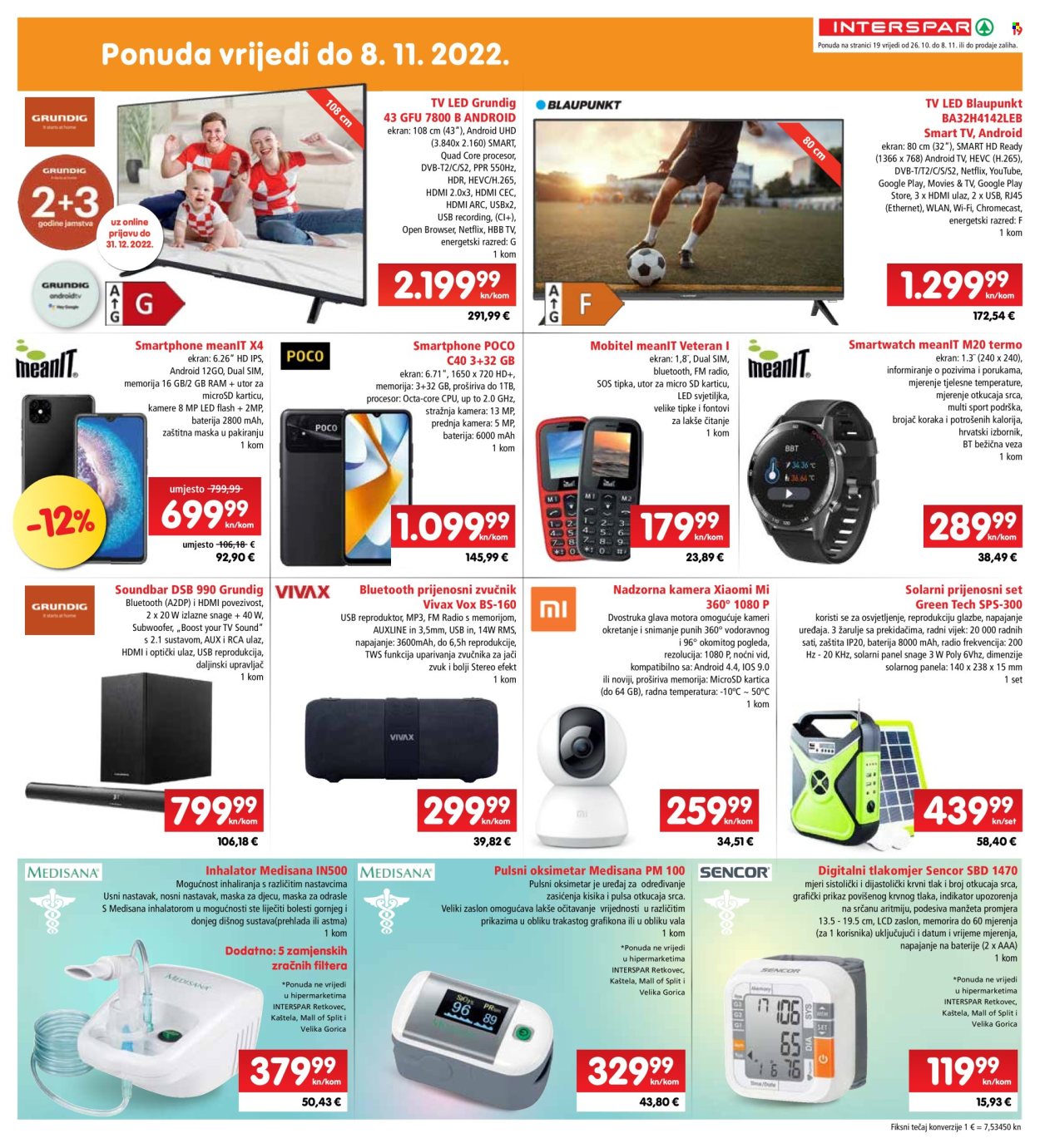 INTERSPAR katalog - 26.10.2022. - 01.11.2022. Stranica 19
