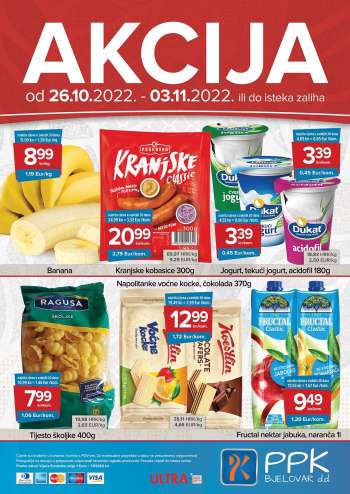PPK Bjelovar katalog - 26.10.2022. - 03.11.2022.
