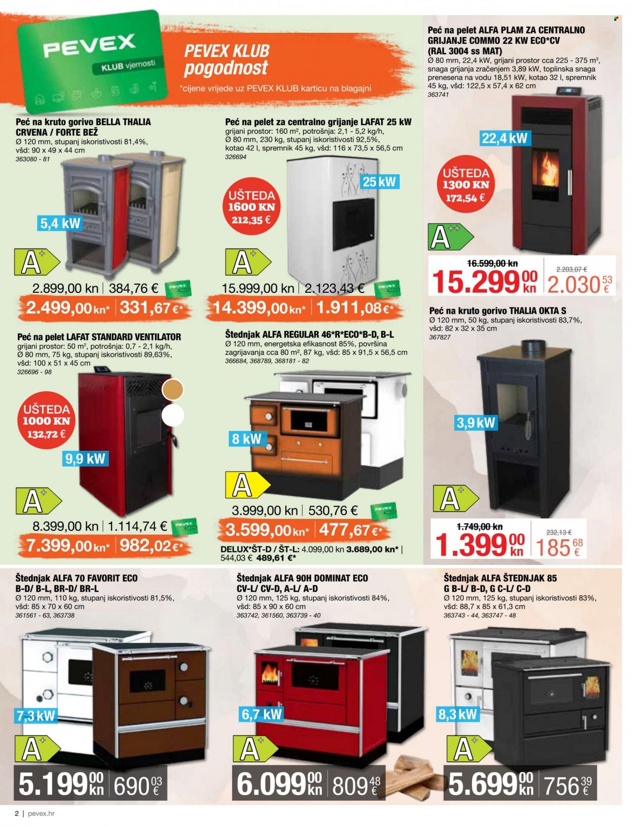 Pevex katalog - 27.10.2022. - 22.11.2022. Stranica 2