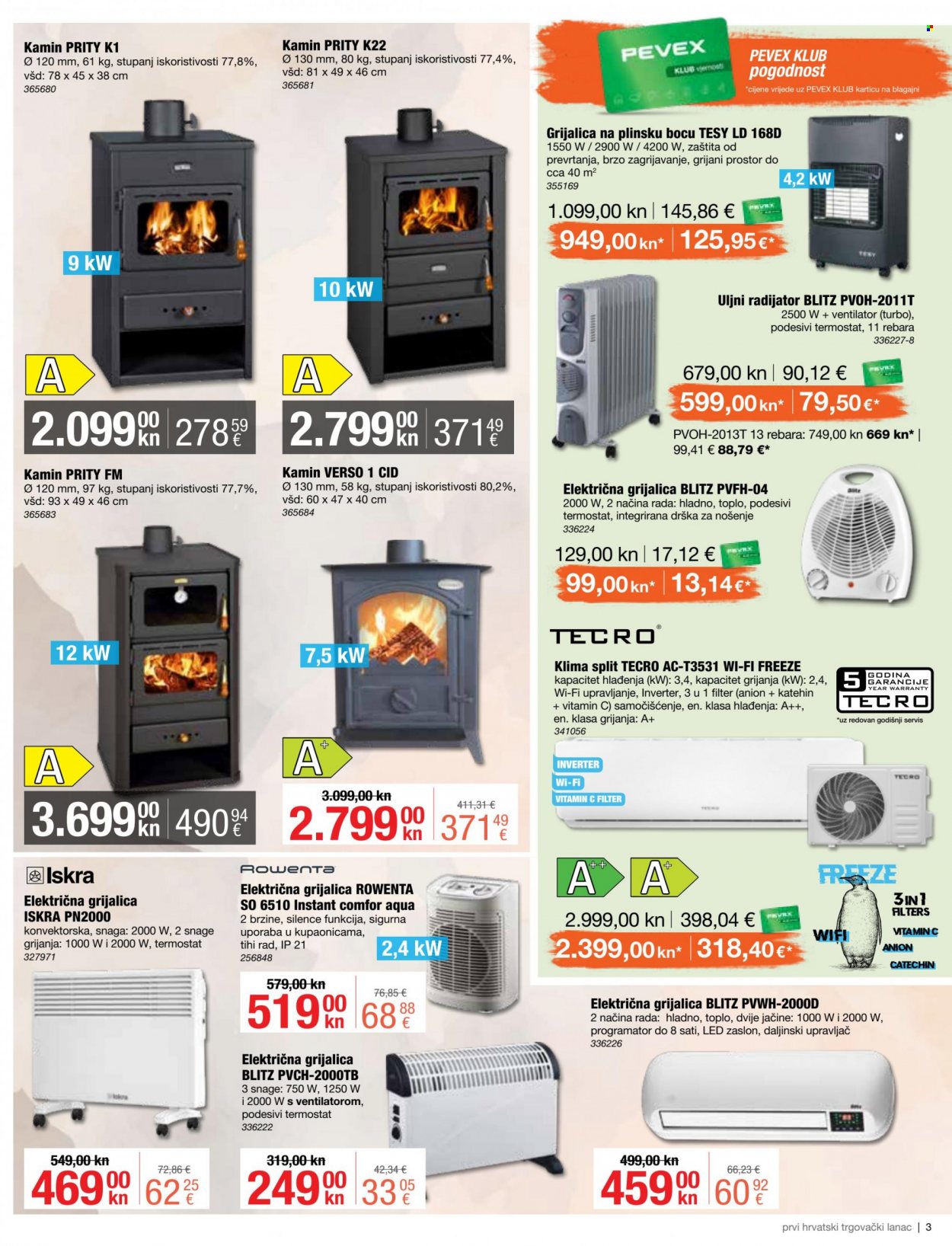 Pevex katalog - 27.10.2022. - 22.11.2022. Stranica 3