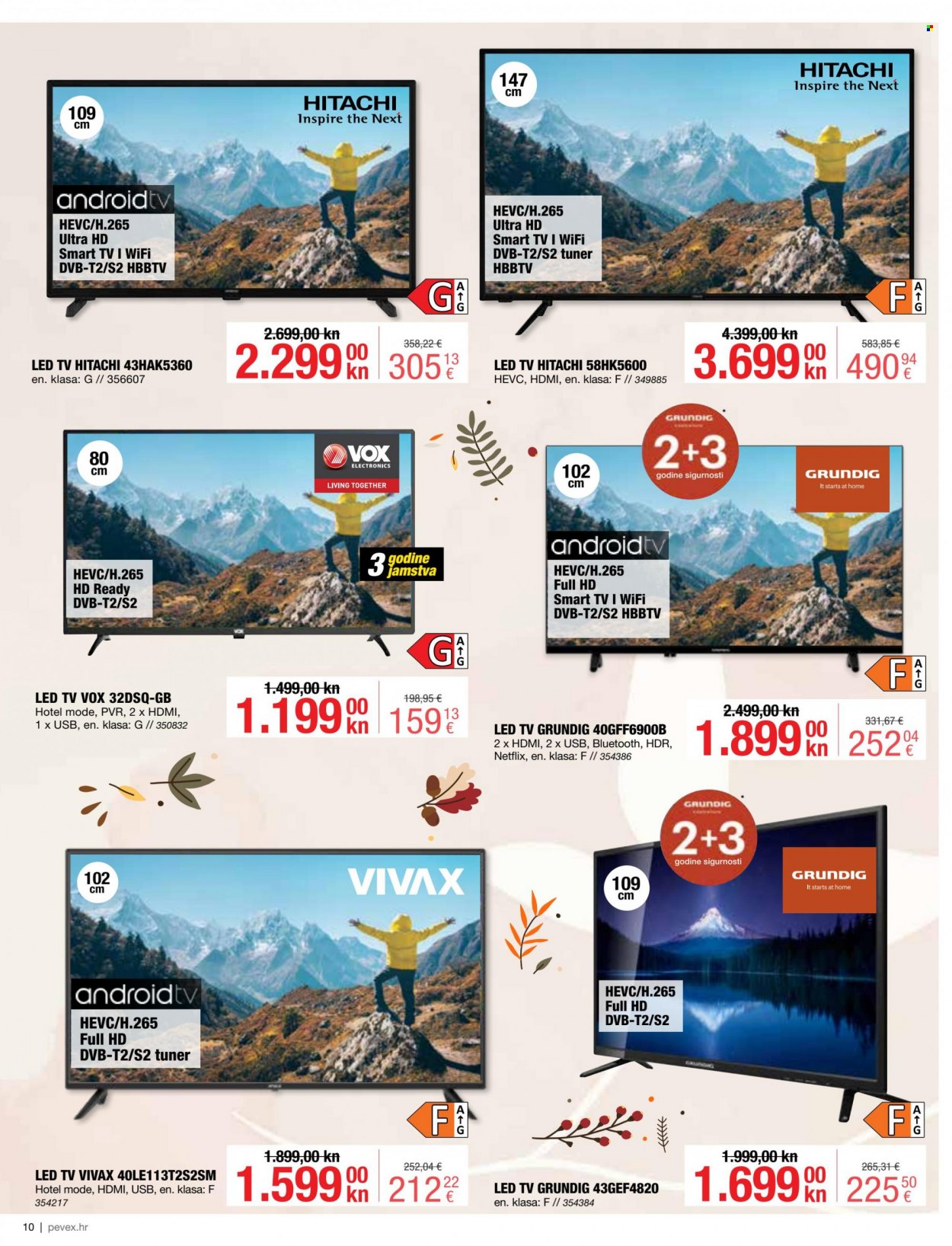 Pevex katalog - 27.10.2022. - 22.11.2022. Stranica 10