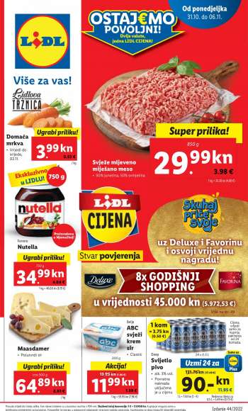 Lidl katalog - 31.10.2022. - 06.11.2022.