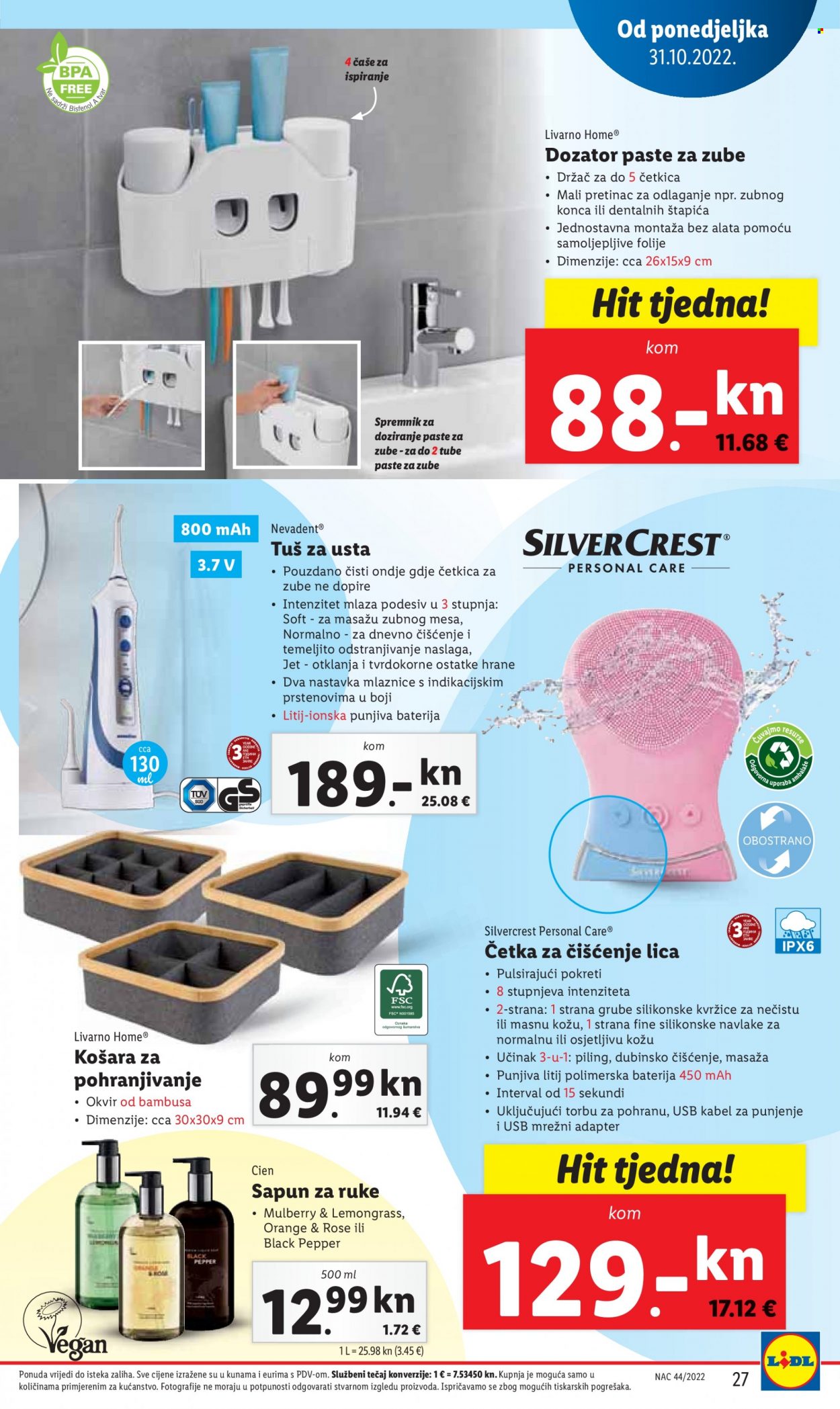 Lidl katalog - 31.10.2022. - 06.11.2022. Stranica 27
