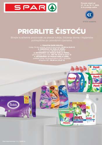 SPAR katalog - 27.10.2022. - 16.11.2022.