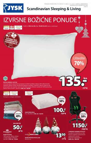 JYSK katalog - 27.10.2022. - 27.11.2022.