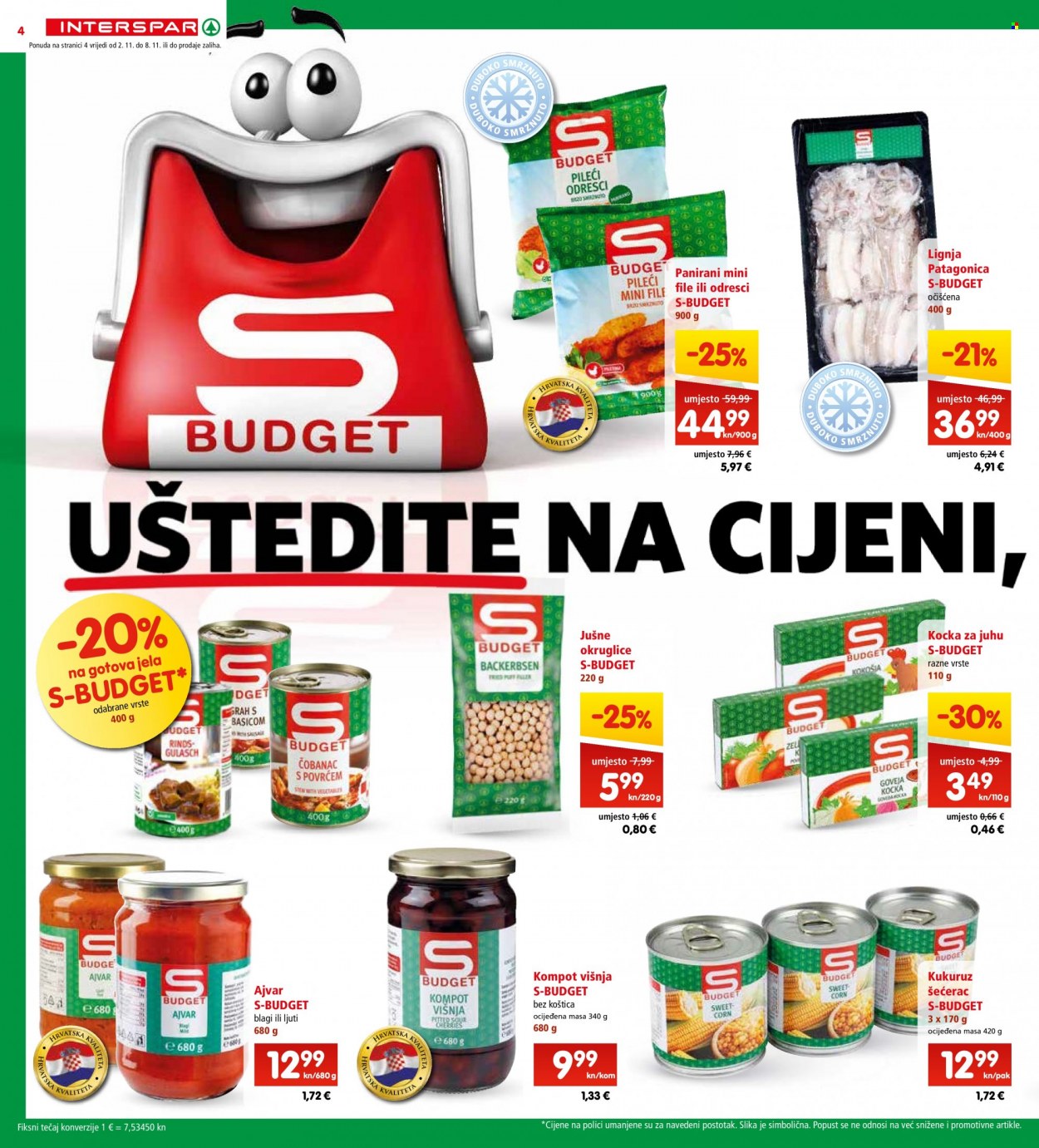 INTERSPAR katalog - 02.11.2022. - 08.11.2022. Stranica 4