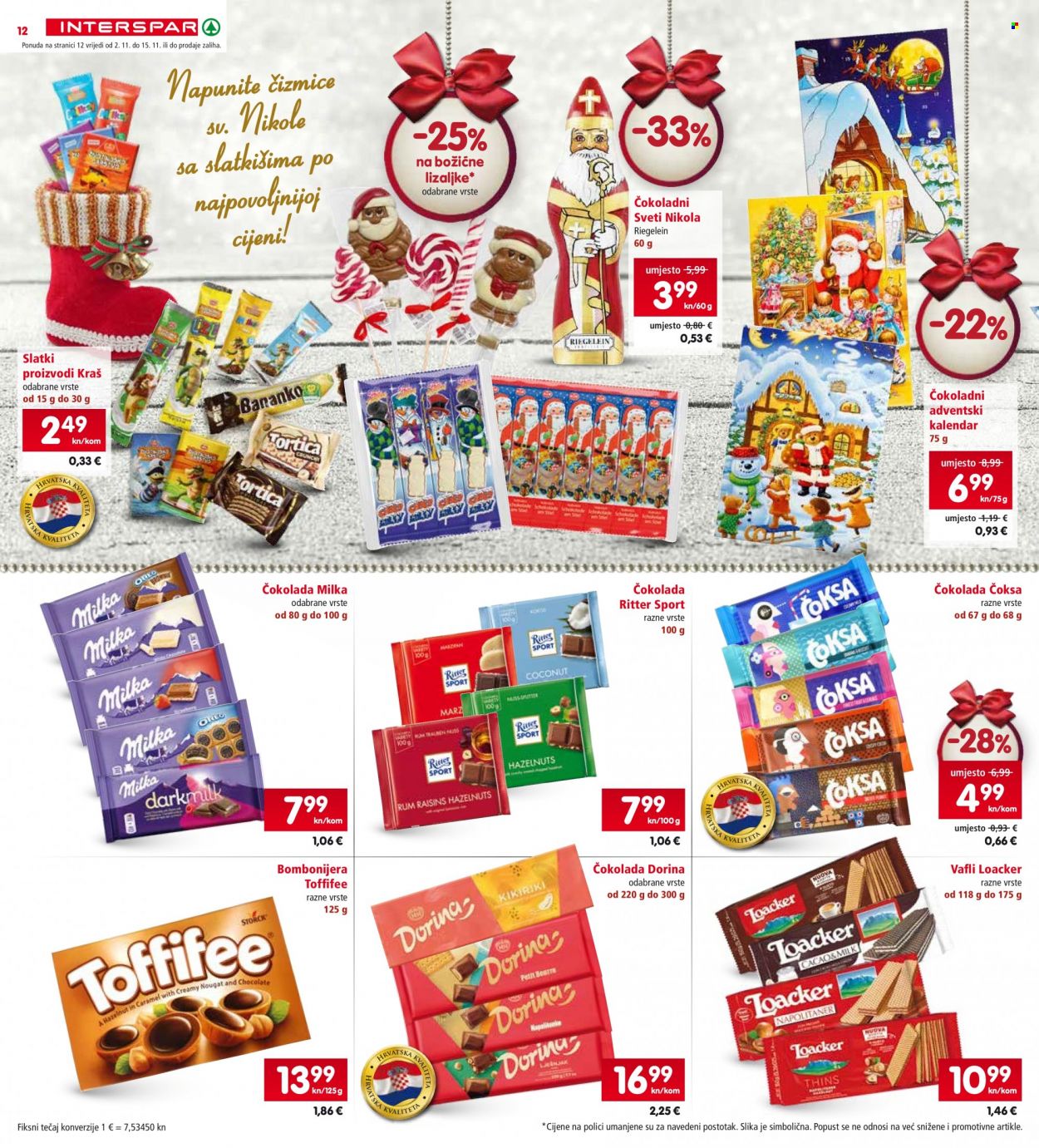 INTERSPAR katalog - 02.11.2022. - 08.11.2022. Stranica 12