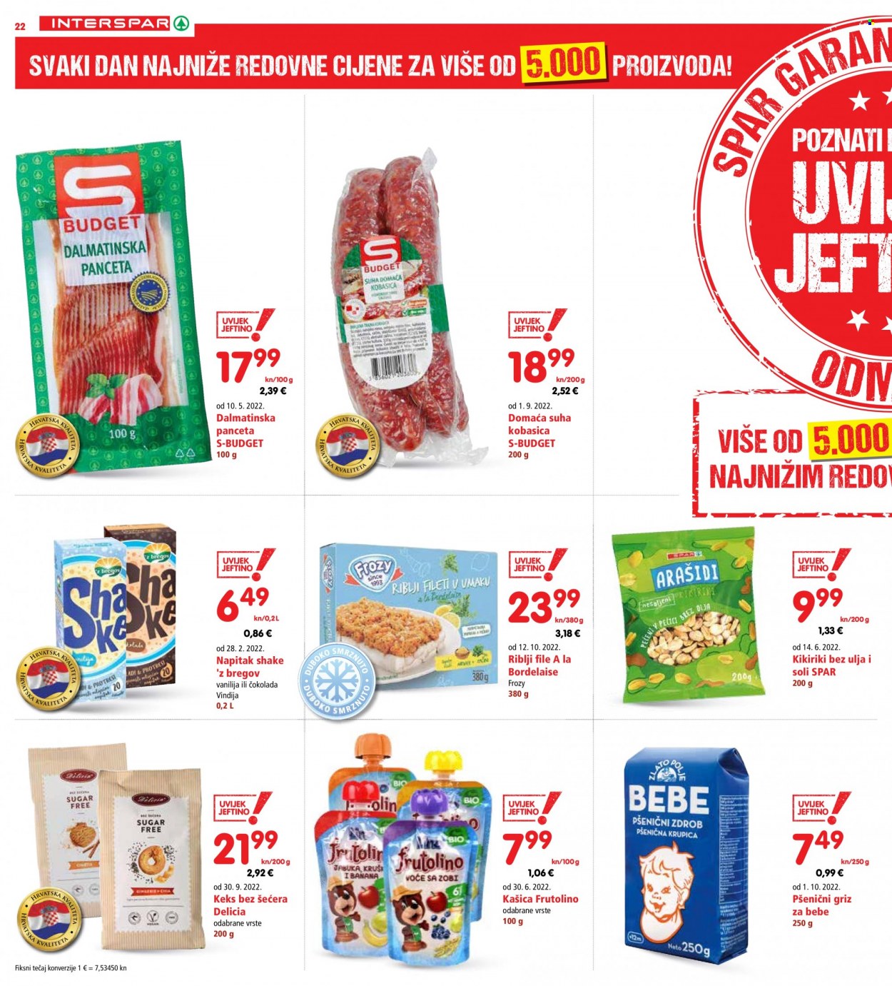 INTERSPAR katalog - 02.11.2022. - 08.11.2022. Stranica 22