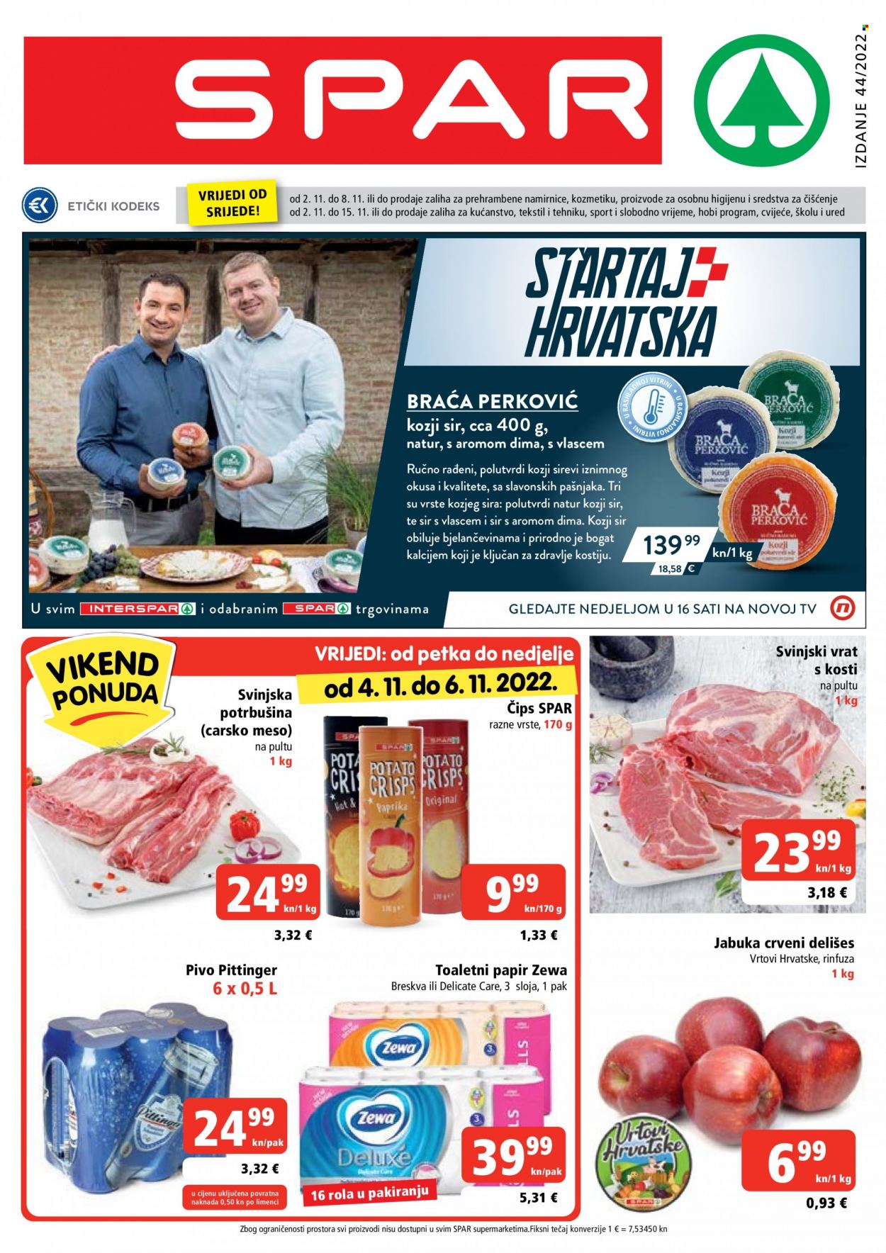 SPAR katalog - 02.11.2022. - 08.11.2022. Stranica 1