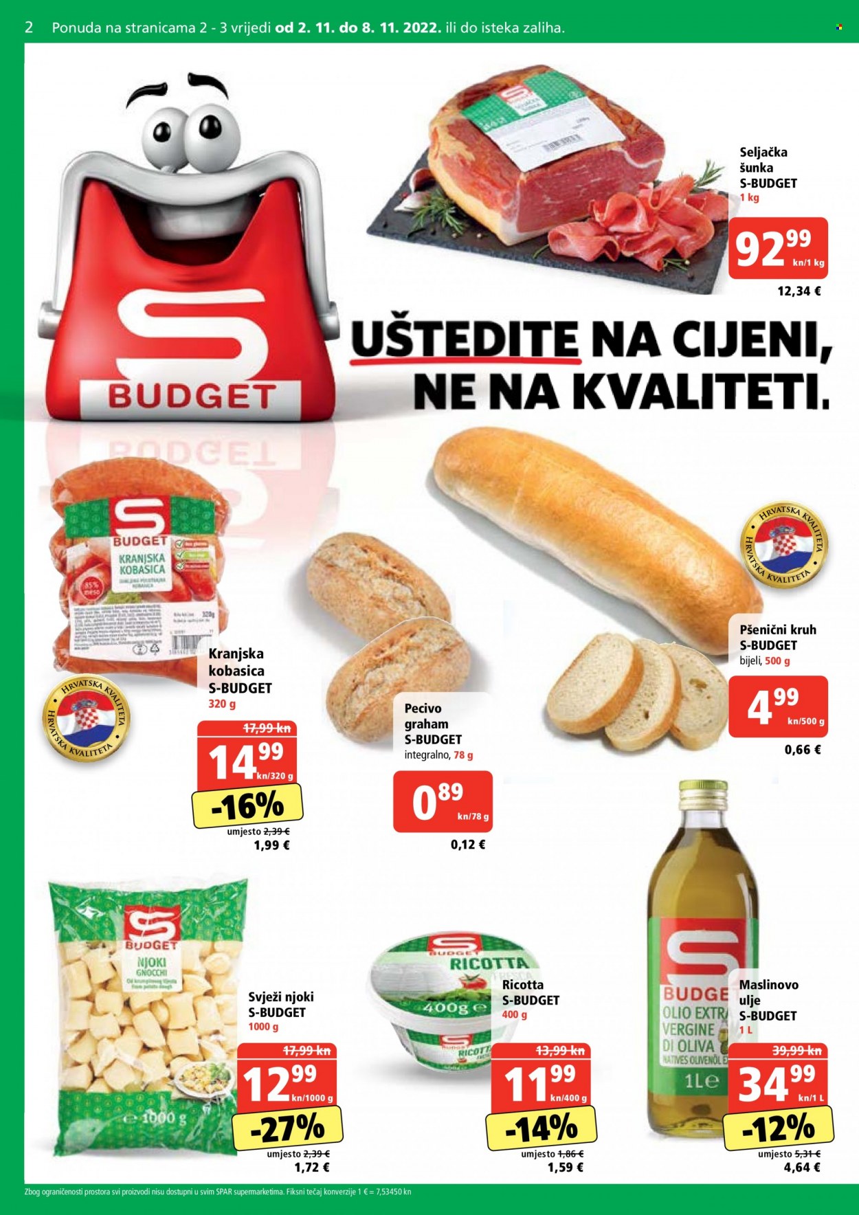 SPAR katalog - 02.11.2022. - 08.11.2022. Stranica 2