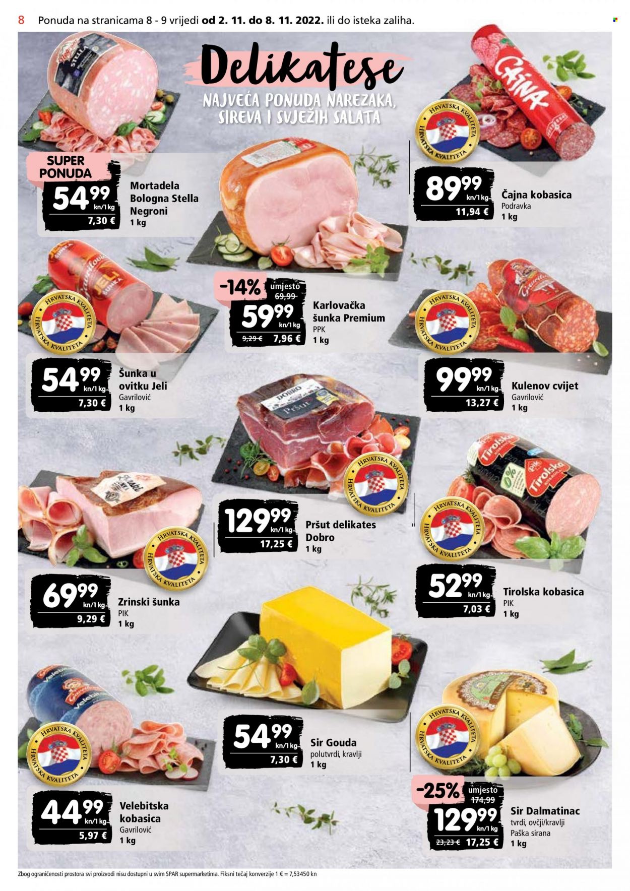 SPAR katalog - 02.11.2022. - 08.11.2022. Stranica 8