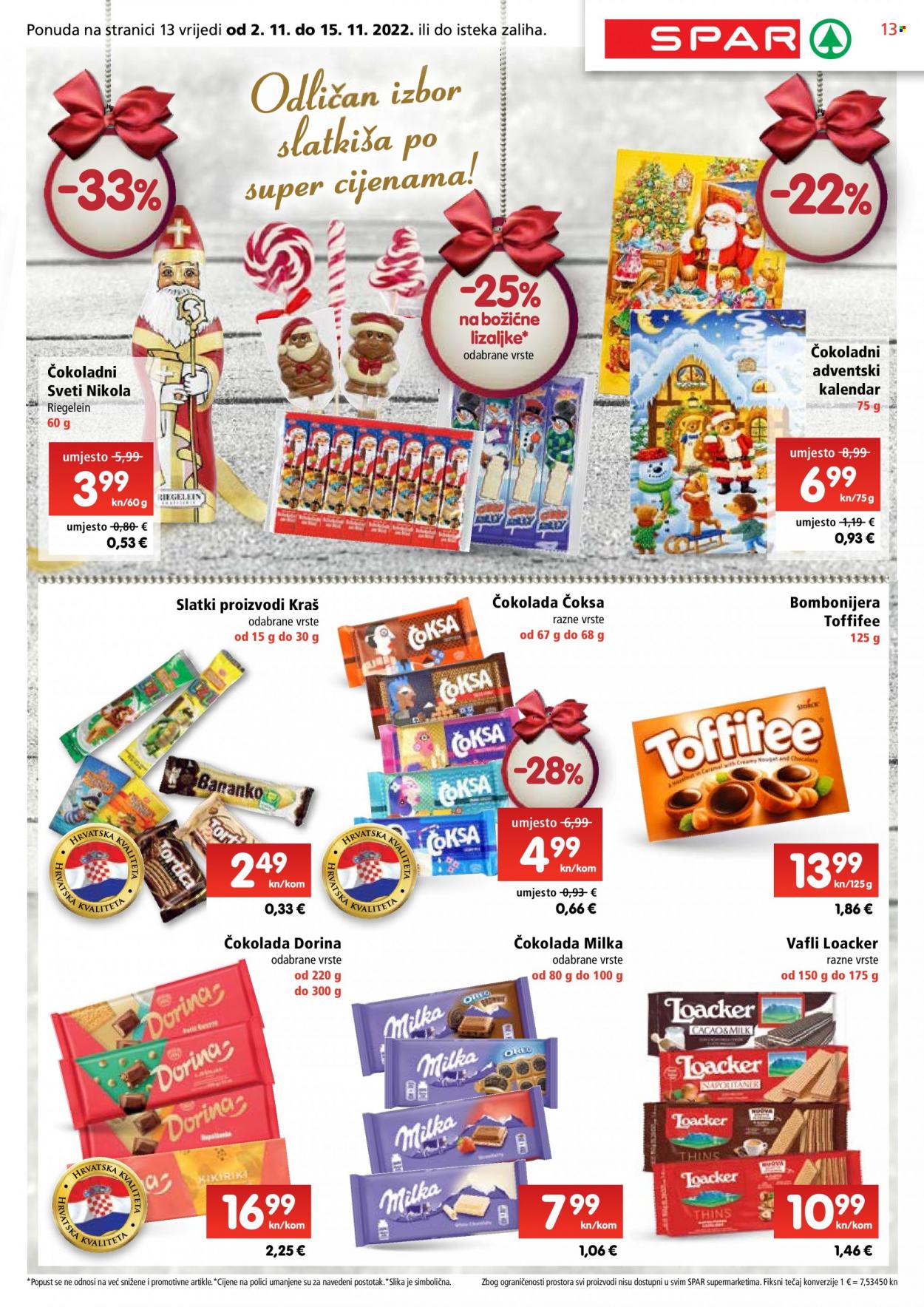 SPAR katalog - 02.11.2022. - 08.11.2022. Stranica 13