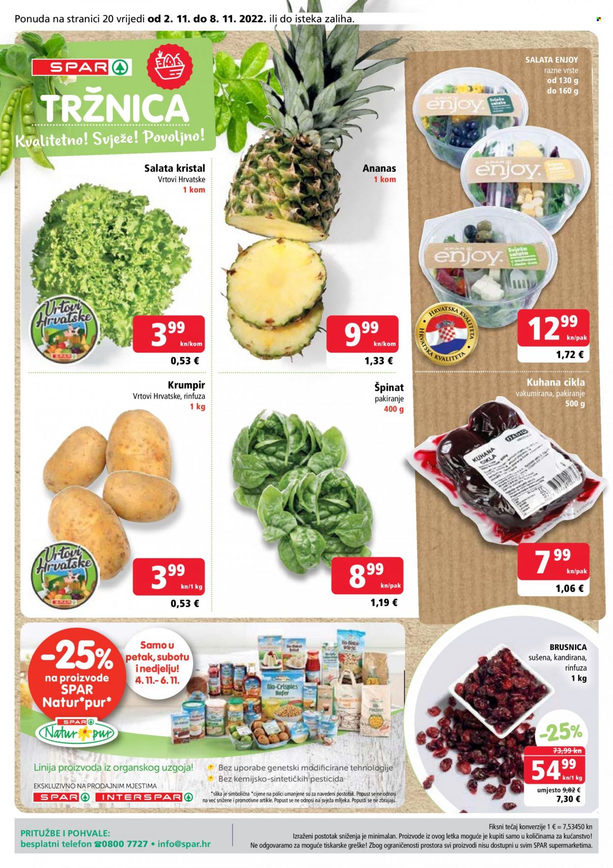 SPAR katalog - 02.11.2022. - 08.11.2022. Stranica 20