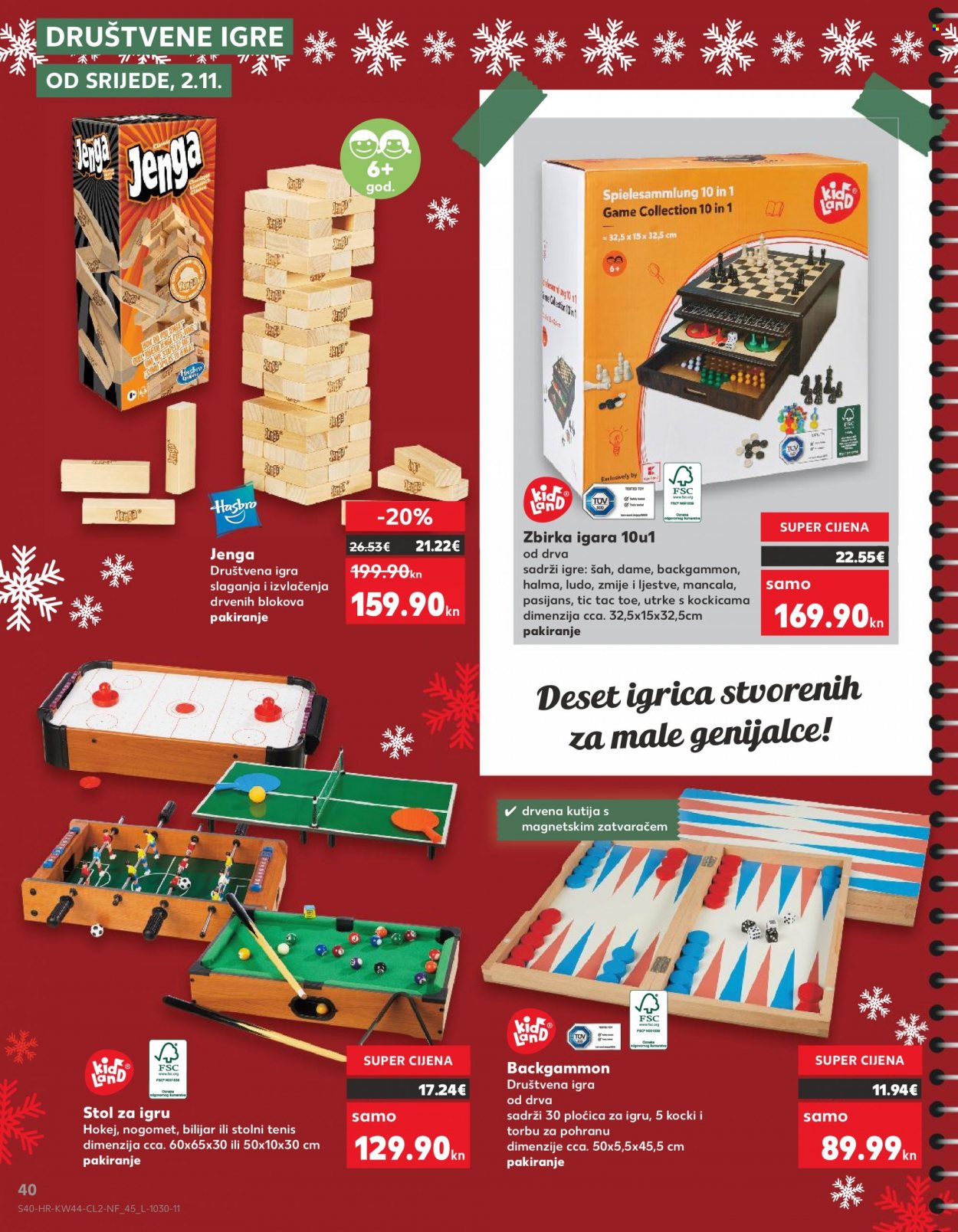 Kaufland katalog - 02.11.2022. - 24.12.2022. Stranica 40