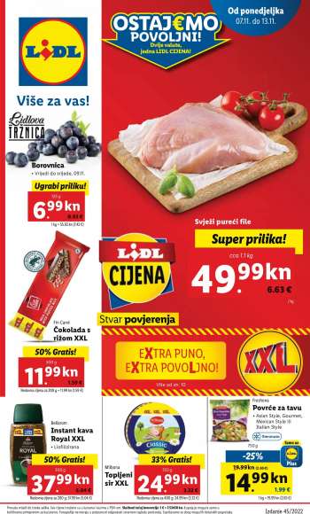 Lidl katalog - 07.11.2022. - 13.11.2022.