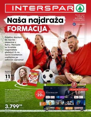 INTERSPAR katalog - 02.11.2022. - 20.12.2022.