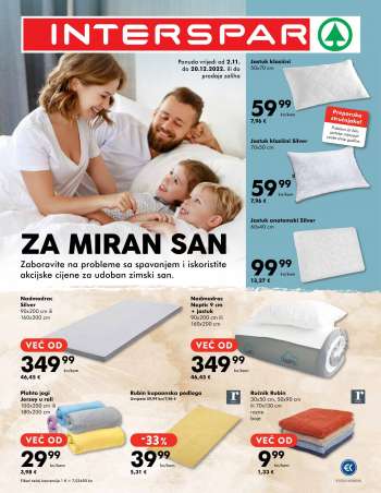 INTERSPAR katalog - 02.11.2022. - 20.11.2022.