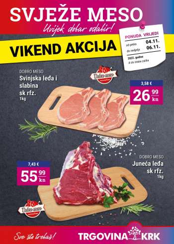 Trgovina KRK katalog - 04.11.2022. - 06.11.2022.